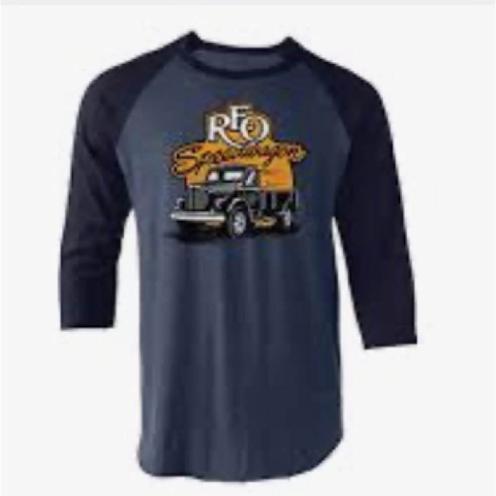 REO Speedwagon 2023 tour 3/4 sleeve shirt